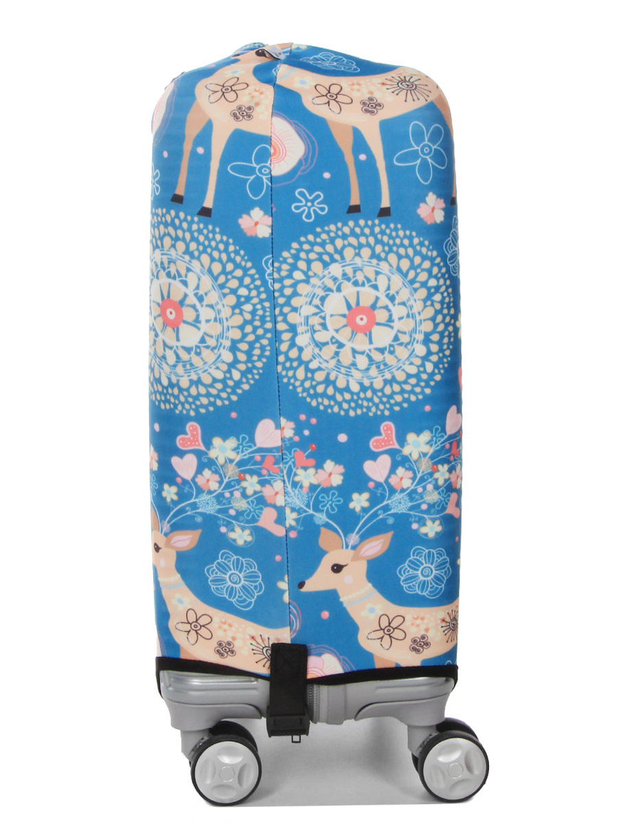 Housse de valise Periea Blue Animals S