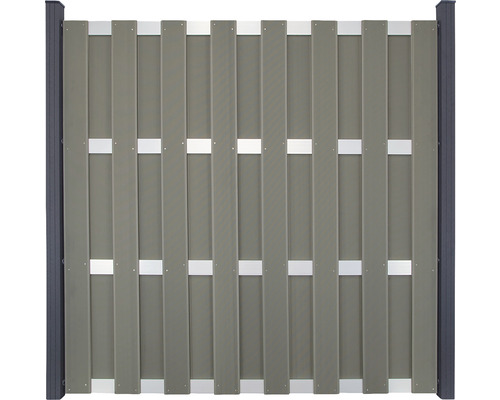 Hoofdelement GroJa Merano voorgemonteerd zonder palen 180 x 180 cm grijs