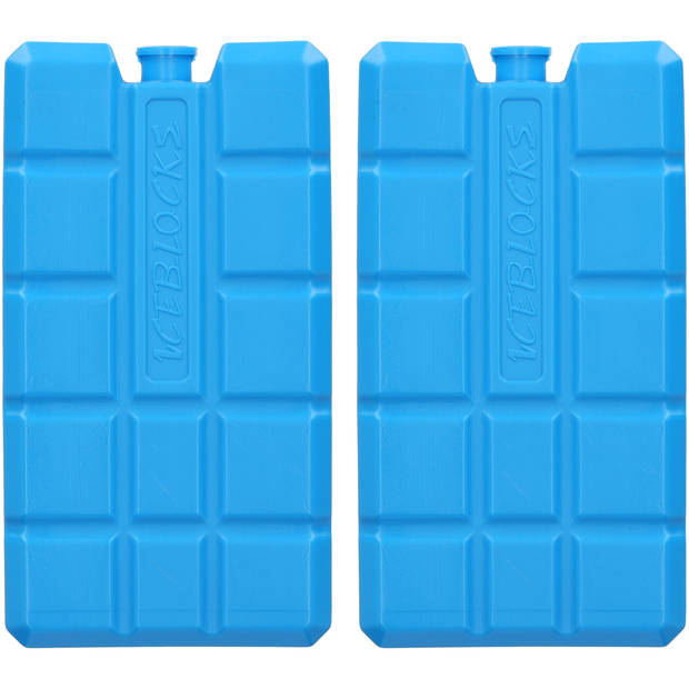 TOM koelelement 200 gram 15 cm blauw 2 stuks
