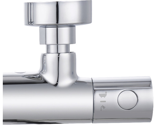 AVITAL badkraan met thermostaat AVITHERM 1000 chroom