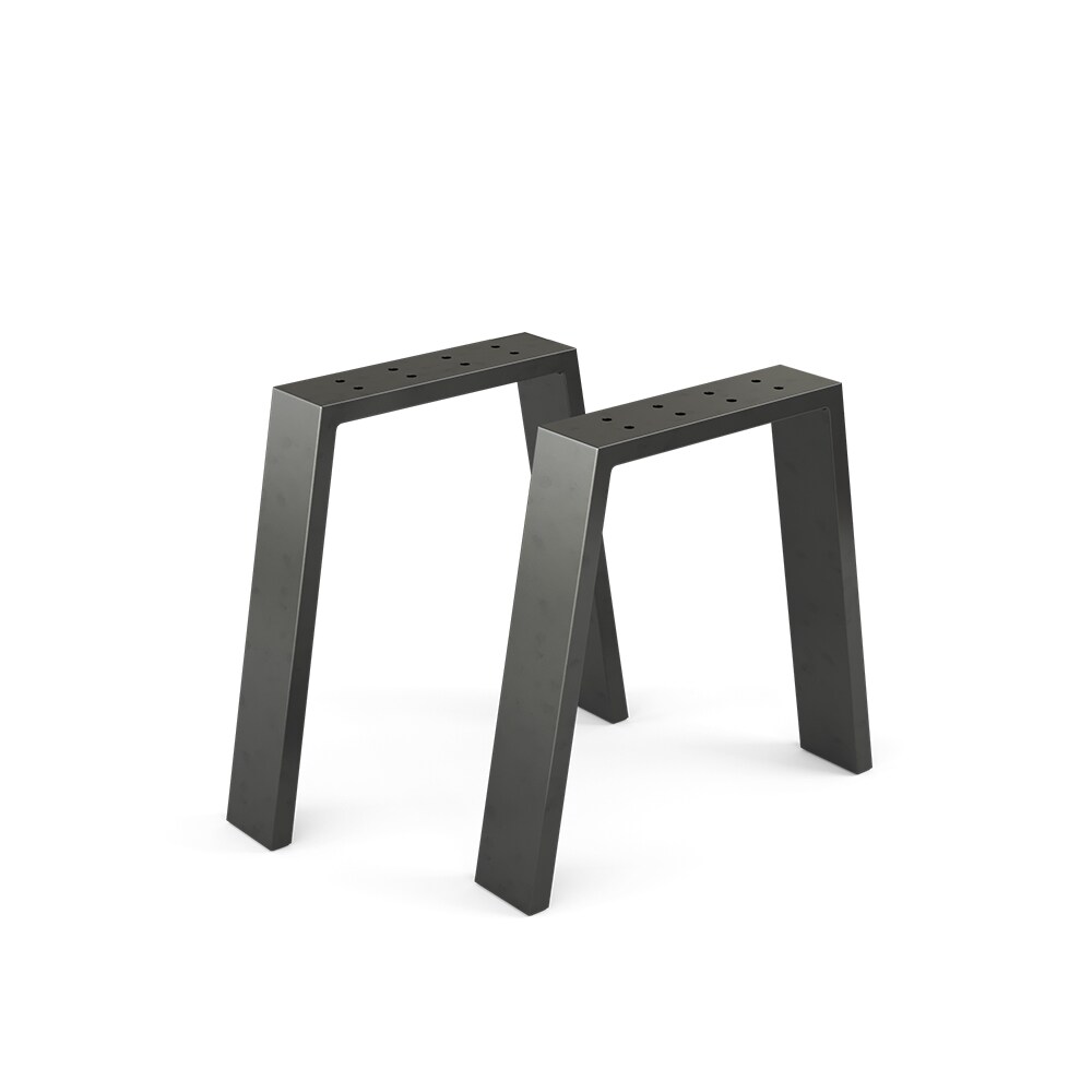Vicco Loft Tischkufen U-Form 42cm Tischbeine Tischgestell Couchtisch Möbelfüße