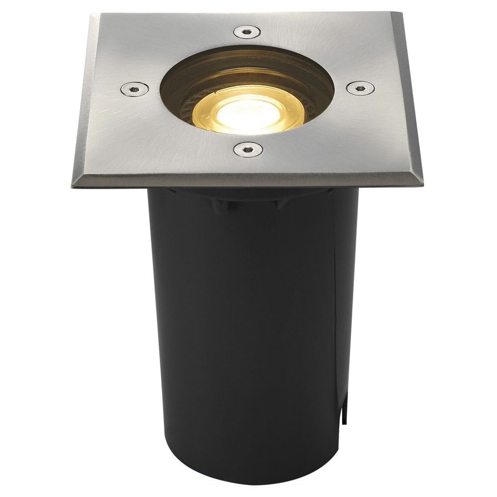 SolAsto buiten inbouw vloerlamp, vierkant (randen afgerond)