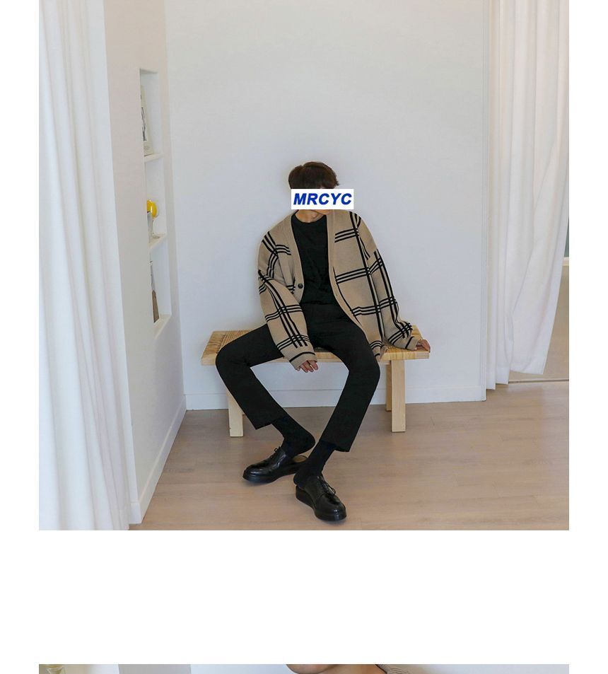 MRCYC - Geruite Cardigan