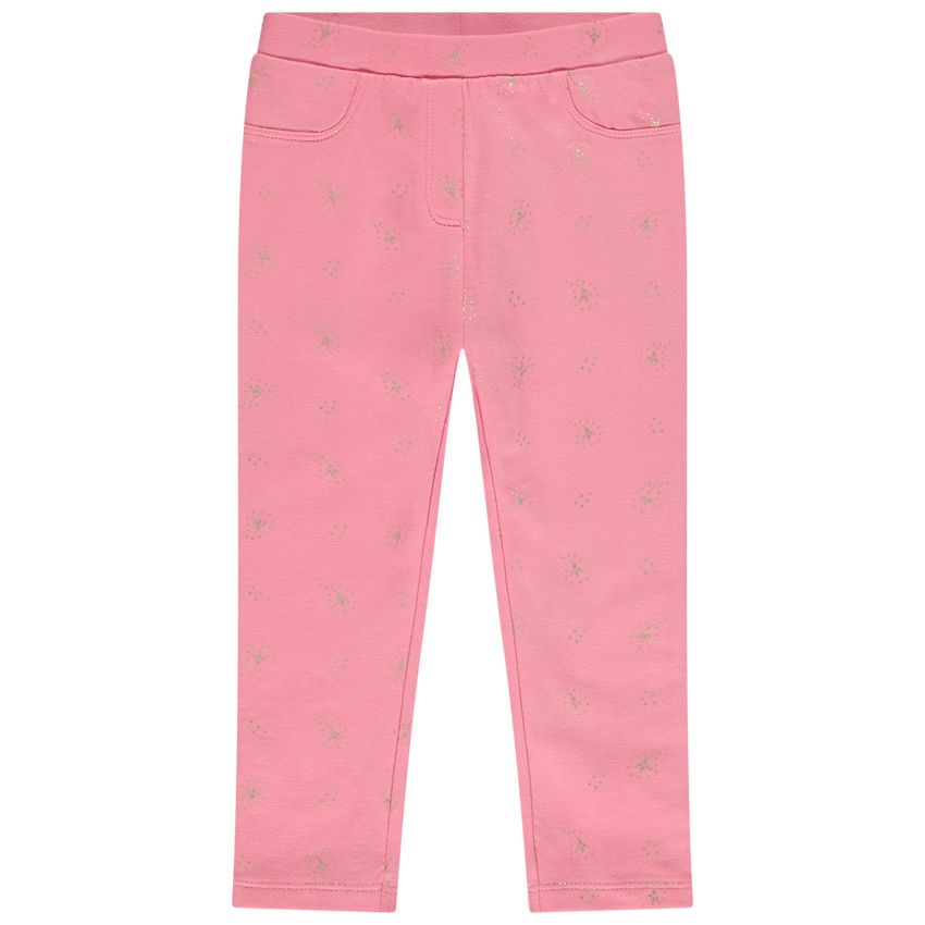 Jegging en molleton imprimé fantaisie pour bébé fille - Multicolore