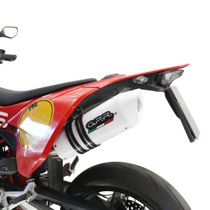 Silencieux GPR ALBUS WHITE EVO4 - Blanc