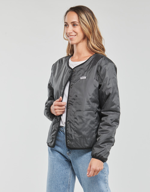 Vans - FORCES OS SHORT REV LINER JACKET - BLACK