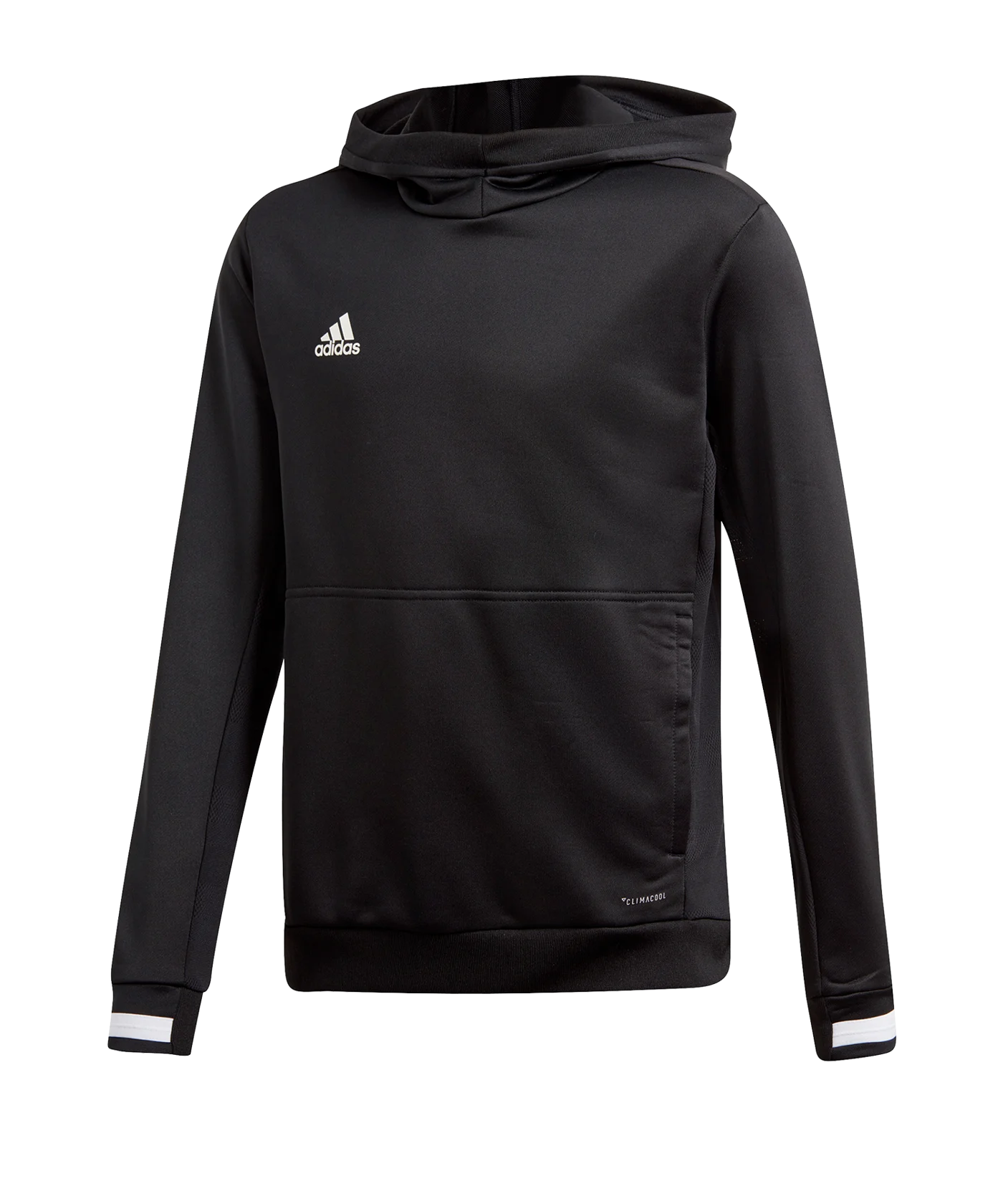 adidas Team 19 Kapuzensweatshirt Kids Schwarz