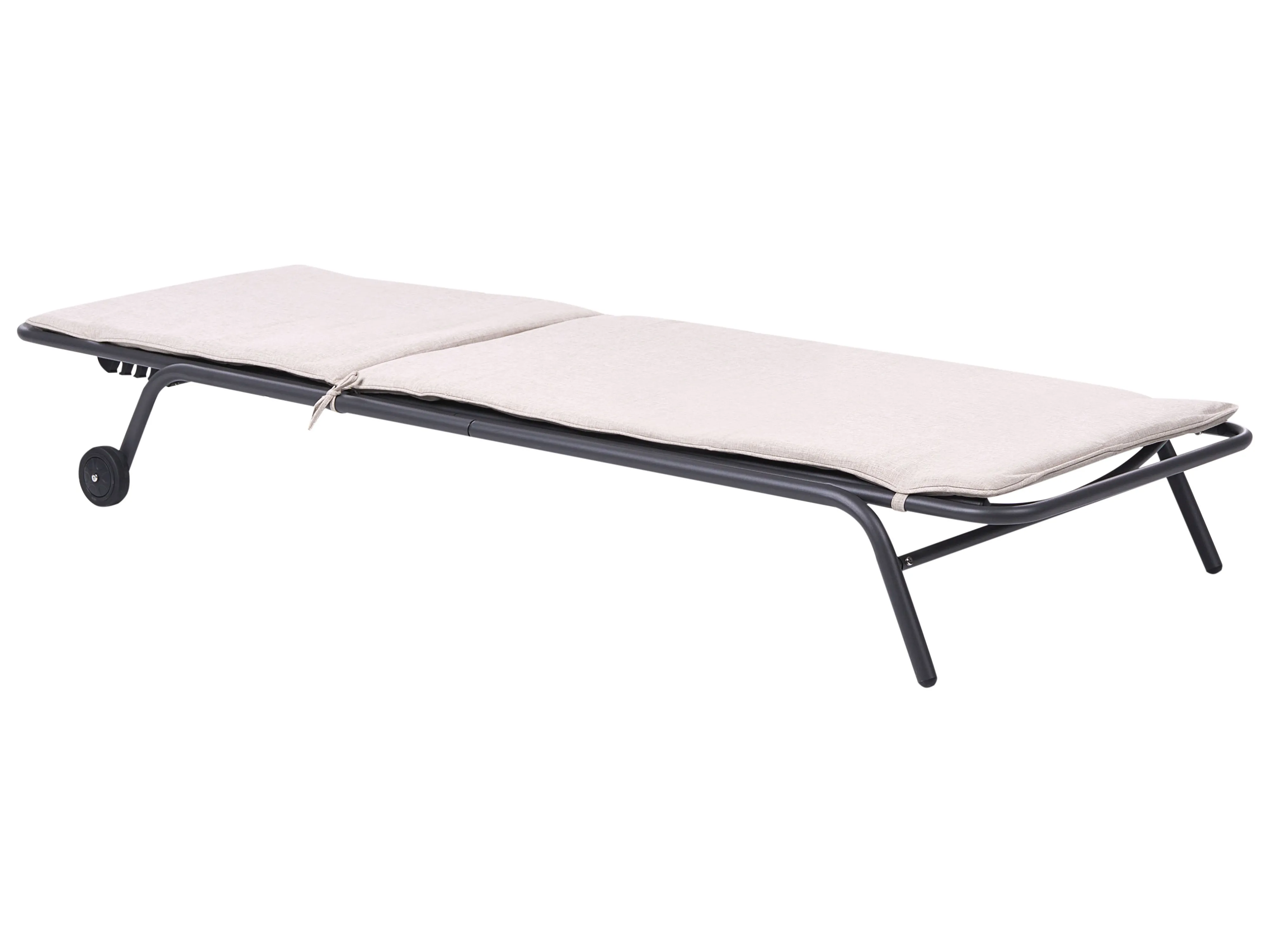 Ligstoel VOLTERRA Metaal Beige