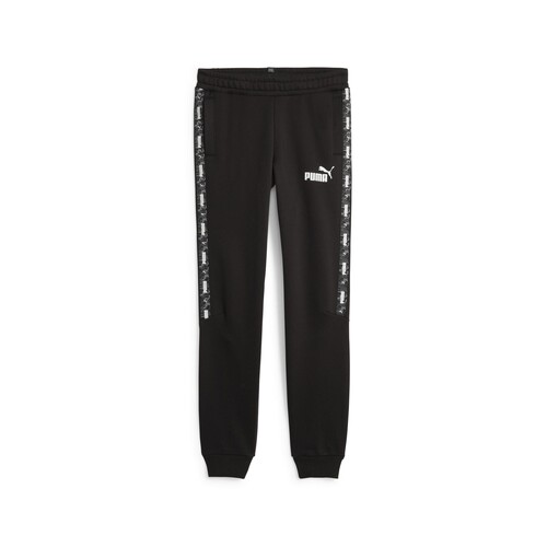 Puma - ESS TAPE CAMO SWEATPANTS FL B - Noir