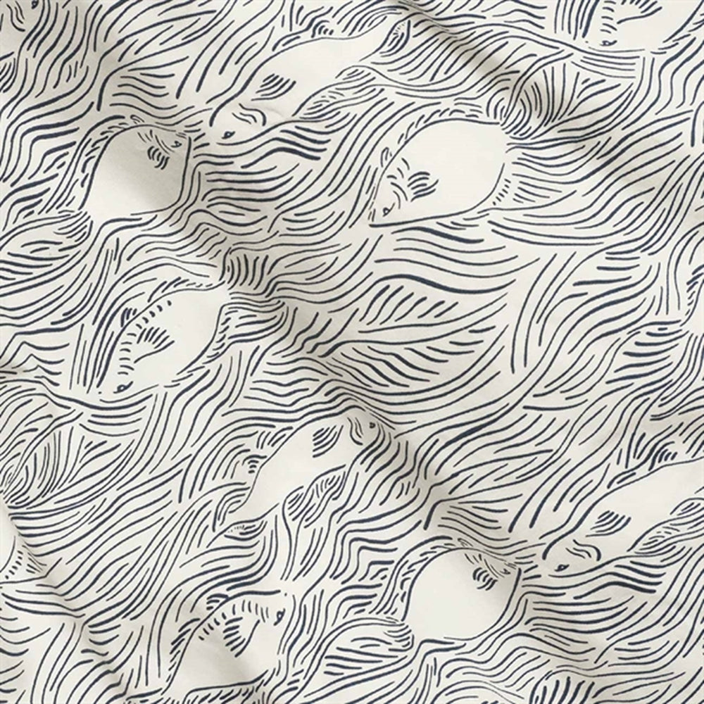 Bedding Stream Offwhite - Ferm Living → Luksusbaby.dk