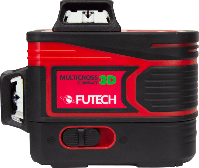 Futech 035.3DG Multicross 3D compact groen kruislijnlaser (3x360gr)