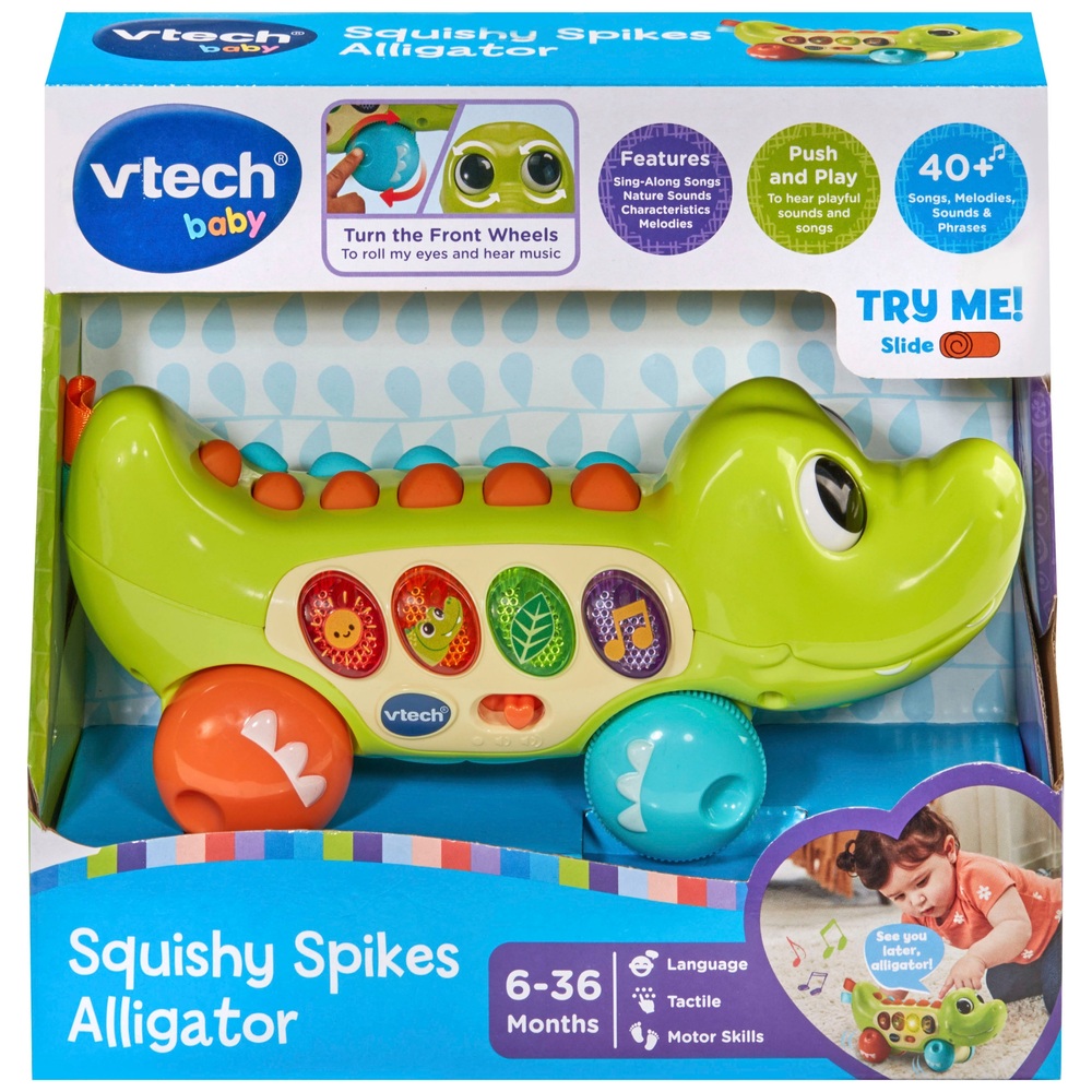 VTech Baby Squishy Spikes Alligator