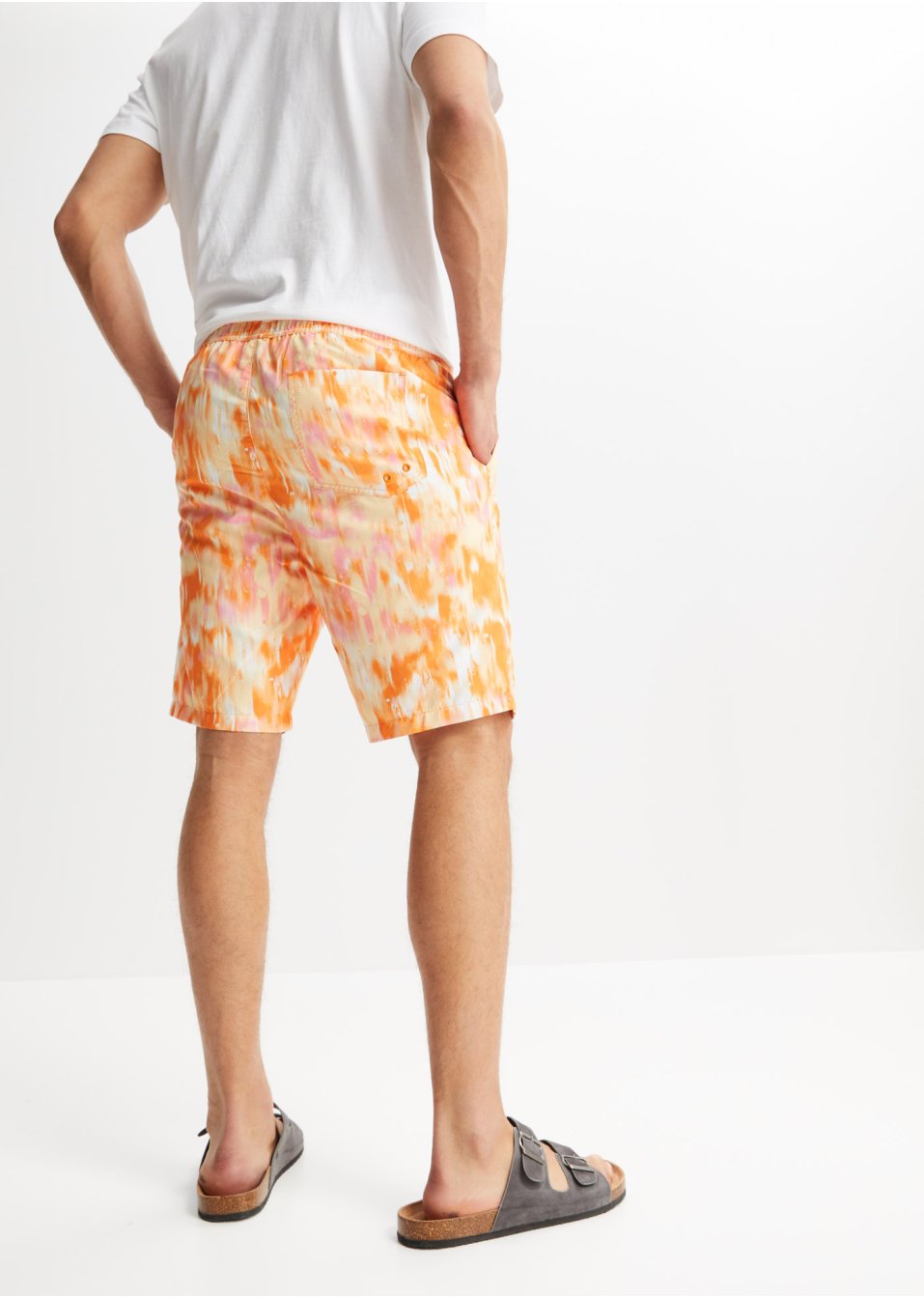 Bermuda de plage en polyester recyclé, Regular Fit