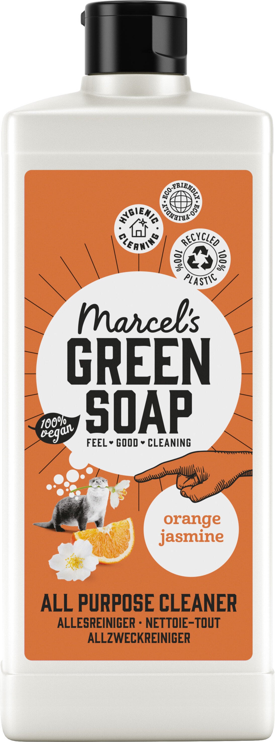 Marcel's Green Soap allesreiniger Sinaasappel en Jasmijn 750 ml