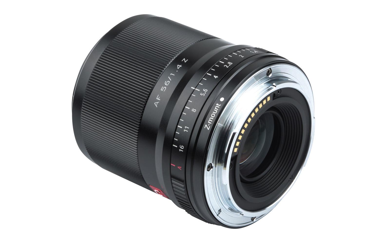 Festbrennweite AF 56mm F/1.4 – Nikon Z<br>Lichtstarkes Festbrennweitenobjektiv mit STM-Autofokusmotor