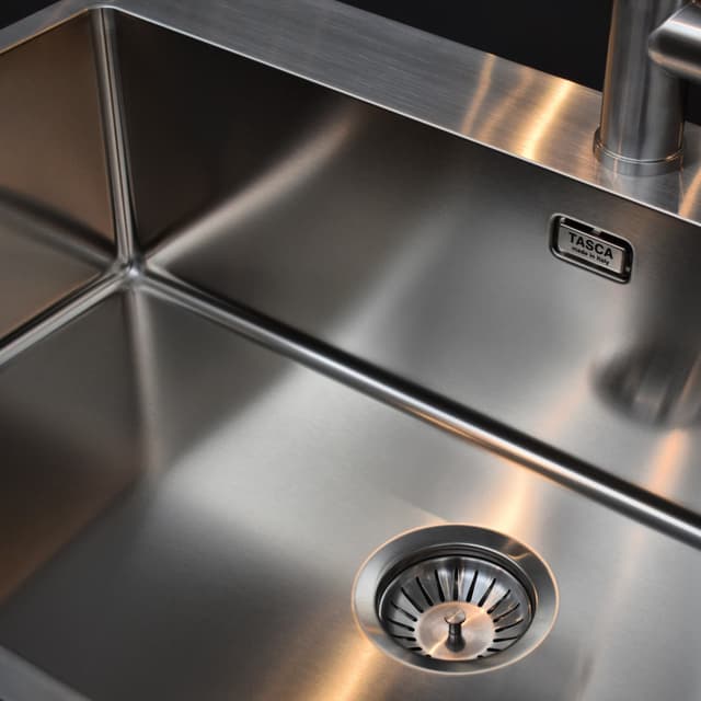 Fratelli Tasca Canova køkkenvask 18 (gun metal)