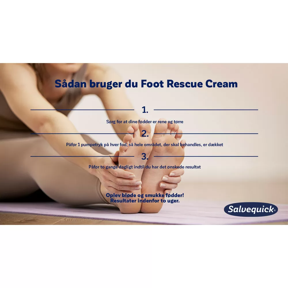 Salvequick Foot Rescue fodcreme - 100 ml