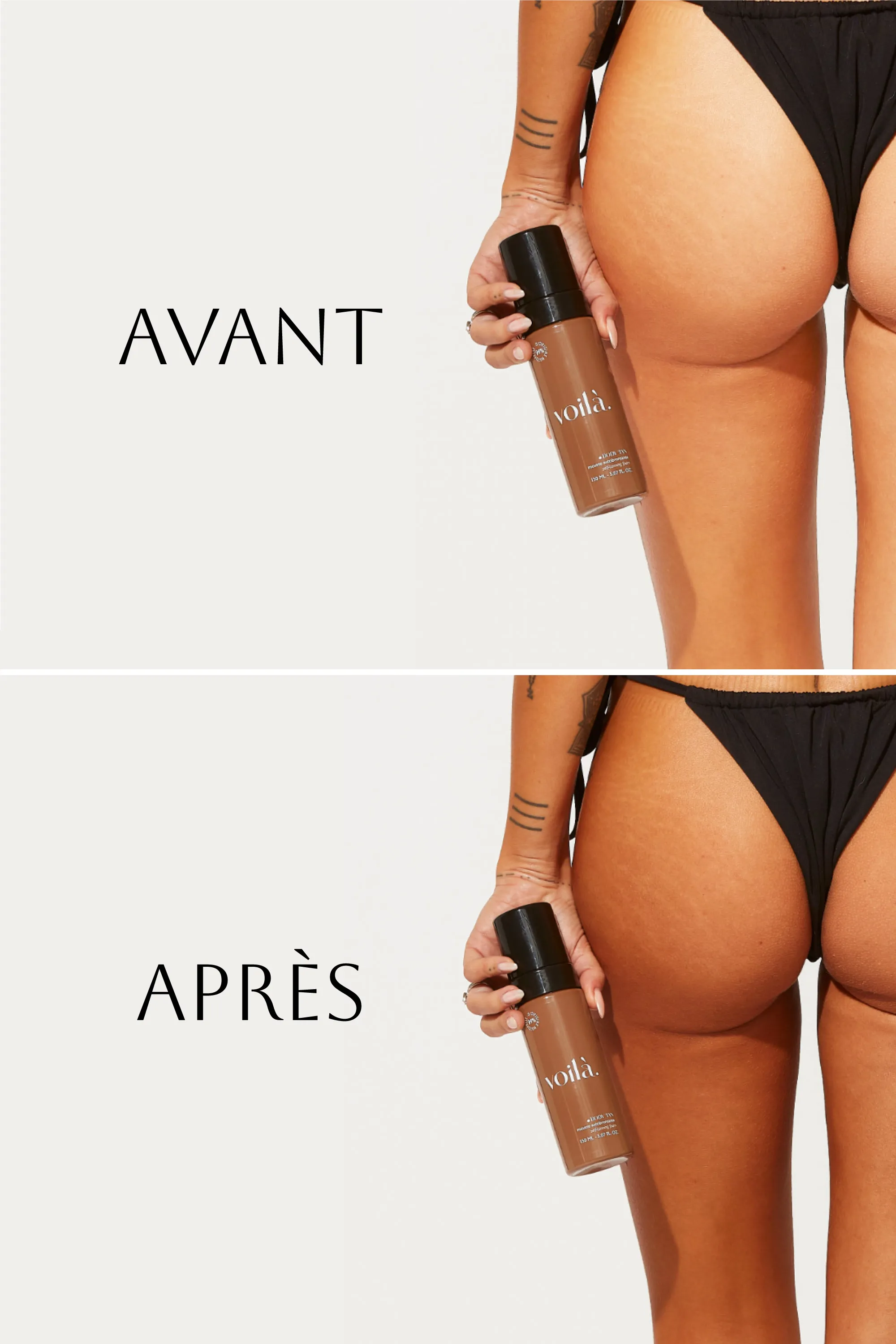 Voilà Mousse autobronzante visage et corps-150 ml