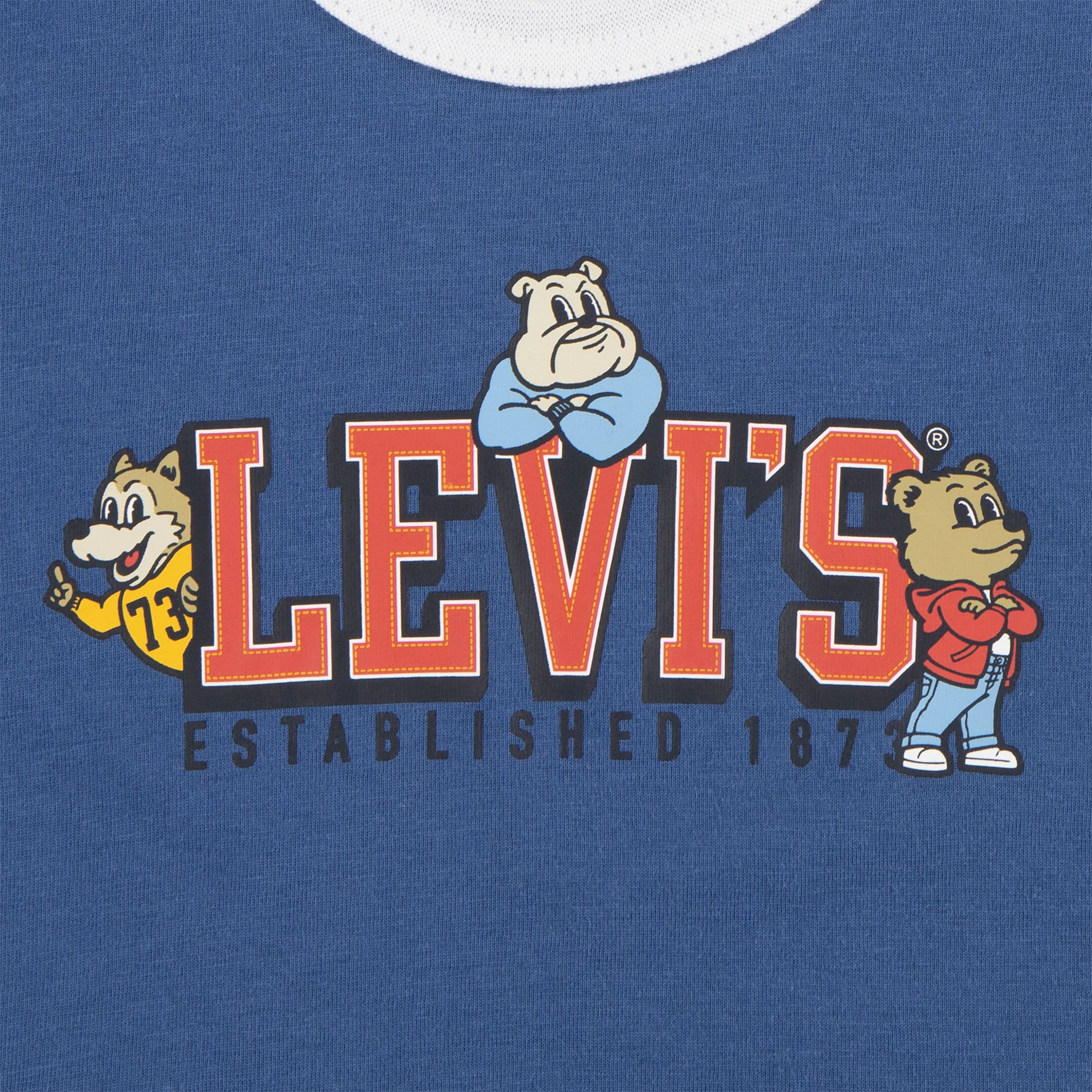 Levi's Ensemble Denim Mascot 2-4T