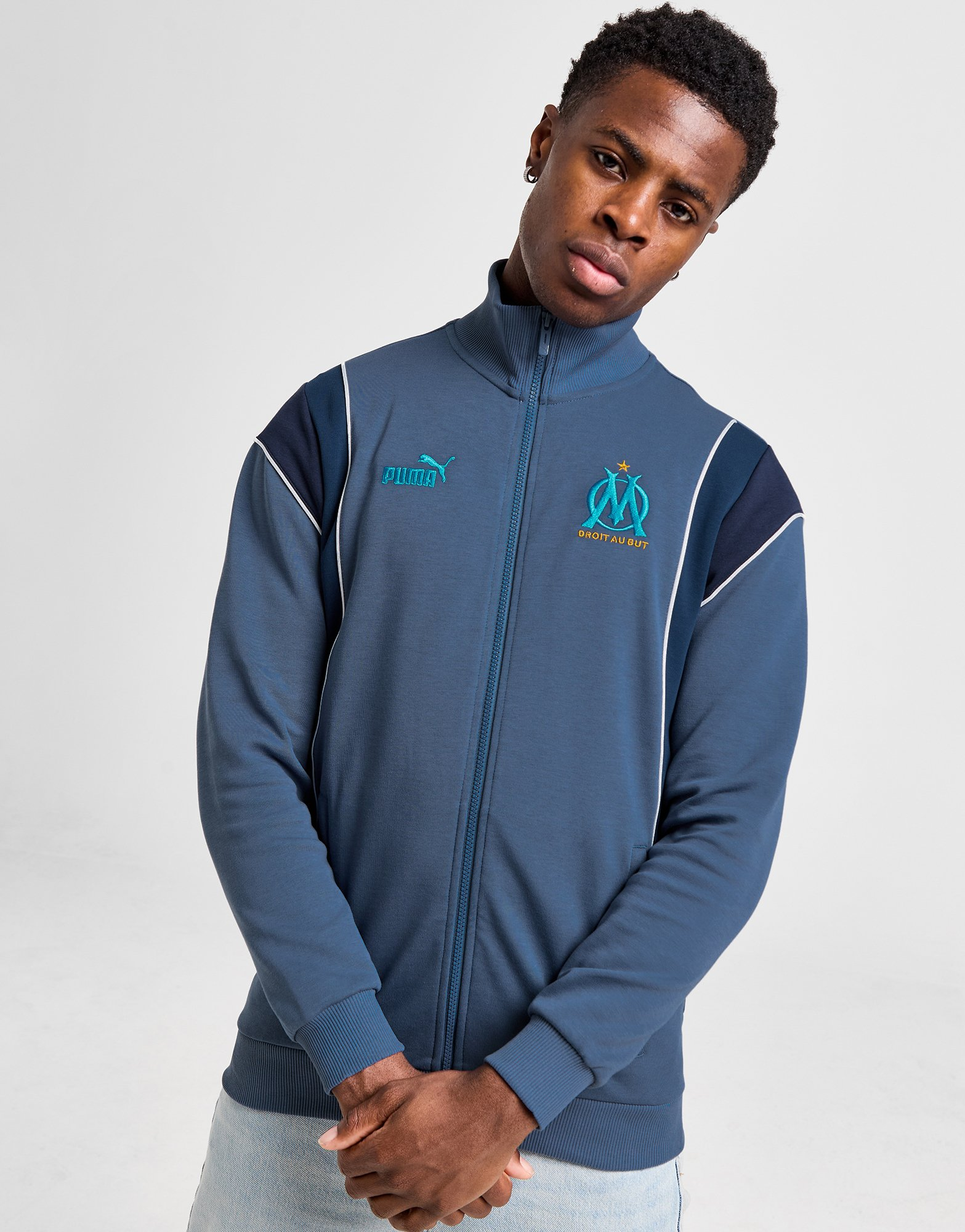 Puma Haut de survêtement Olympique Marseille Homme