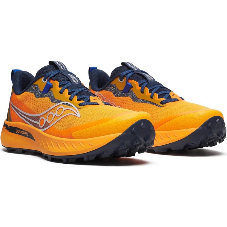 Saucony Peregrine 15 Herre Peel/Navy