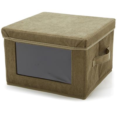 Boîte de rangement velours