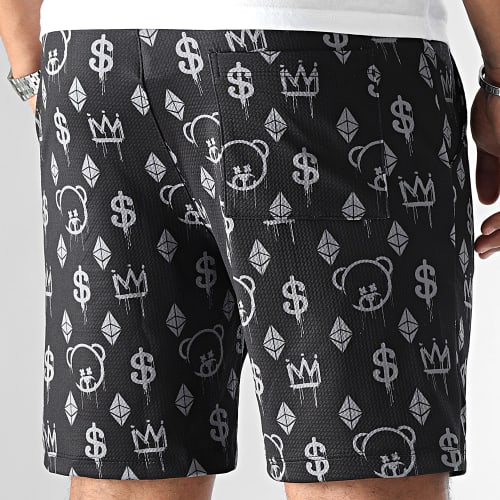 Short Jogging Lifestyle Maison De Couture 0056 Noir