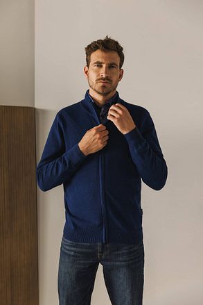 State Of Art Half Zip Trui Estate Donkerblauw 13124004-5700 kopen