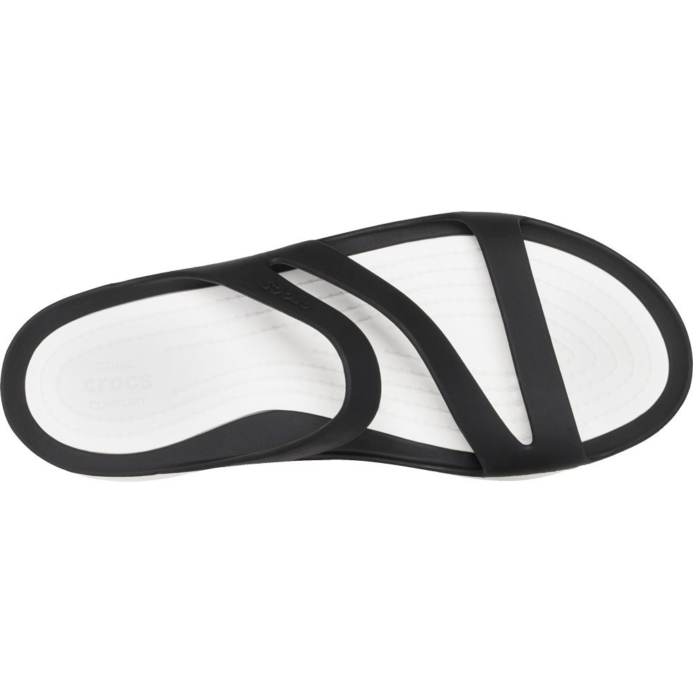 Crocs Swiftwater Sandalen Damen schwarz