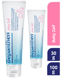 Bepanthen Babyzalf Pakket bij rode billen 2 stuks