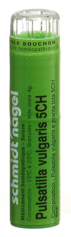 SCHMIDT-NAGEL Pulsatilla vulgaris Gran 5 CH 4 g