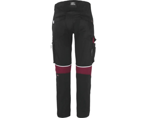 Kübler Pulse roze werkbroek, maat 34