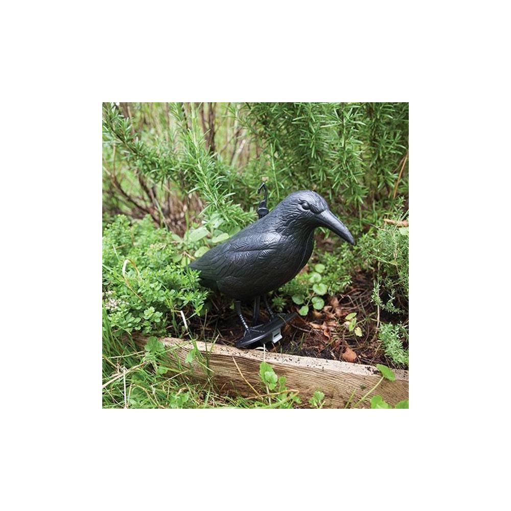 Epouvantail corbeau pour éloigner les pigeons (lot de 3)