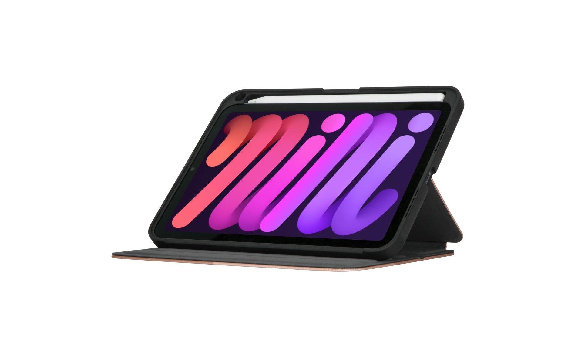 Tablet Book Cover Click-In iPad mini 6th Gen. SchwarzTablet Flip-Cover für das Apple iPad mini 6th Generation und iPad mini 2024 (A17 pro)