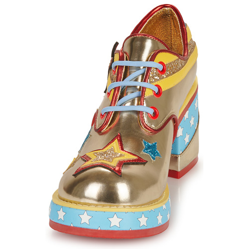 Irregular Choice - AMAZON WARRIOR - Doré / Rouge / Bleu