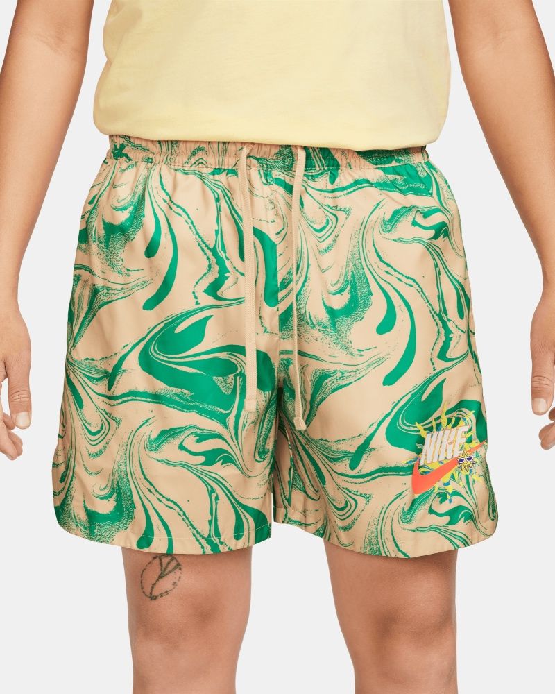Short Nike Sportswear Vert & Jaune pour homme