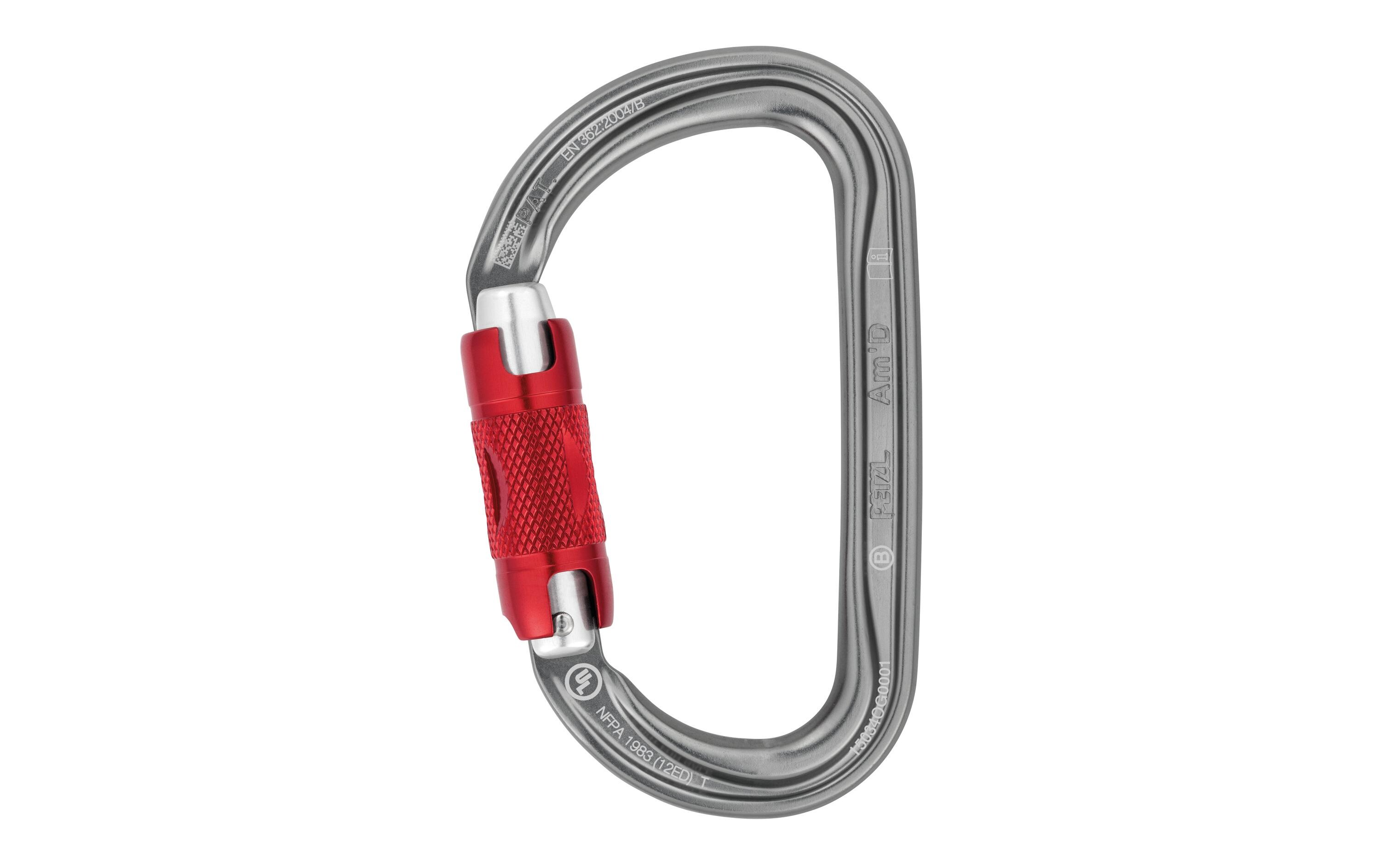 Karabiner Amd Twist-LockD-förmiger Verschlusskarabiner