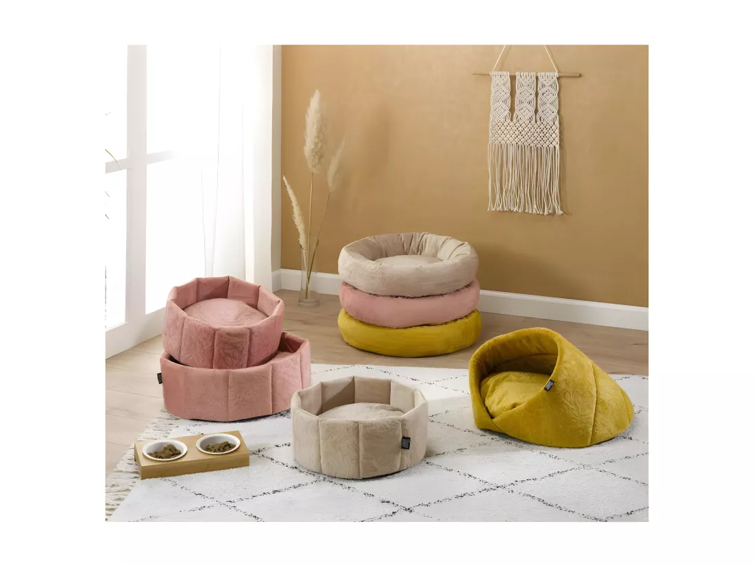 Niche en velours pour animaux 