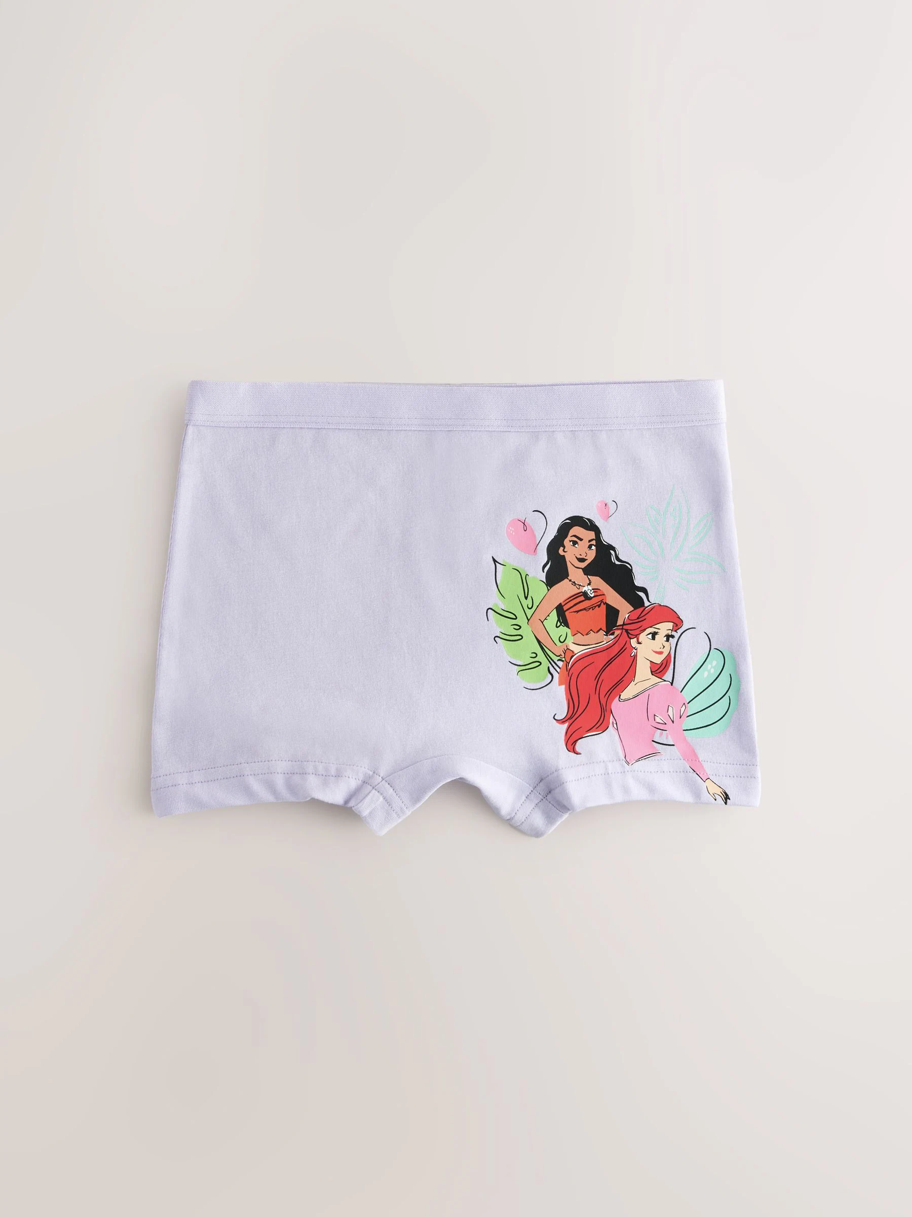 Roze/paars - Disney Princesses onderbroeken 5 pack (2-12jaar)
