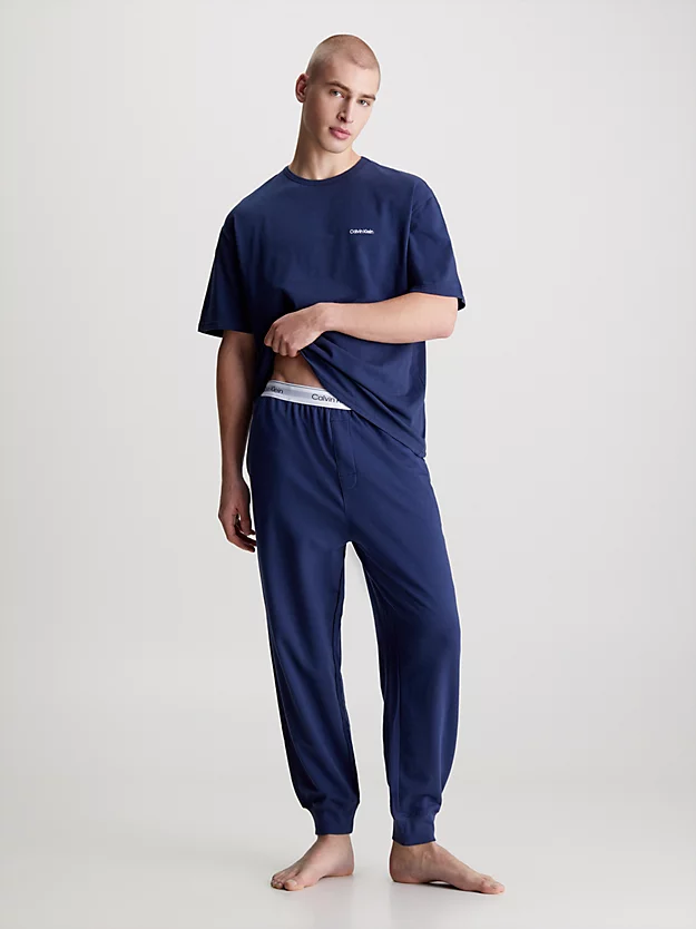 Calça de moletom para relaxar - Algodão felpudo moderno