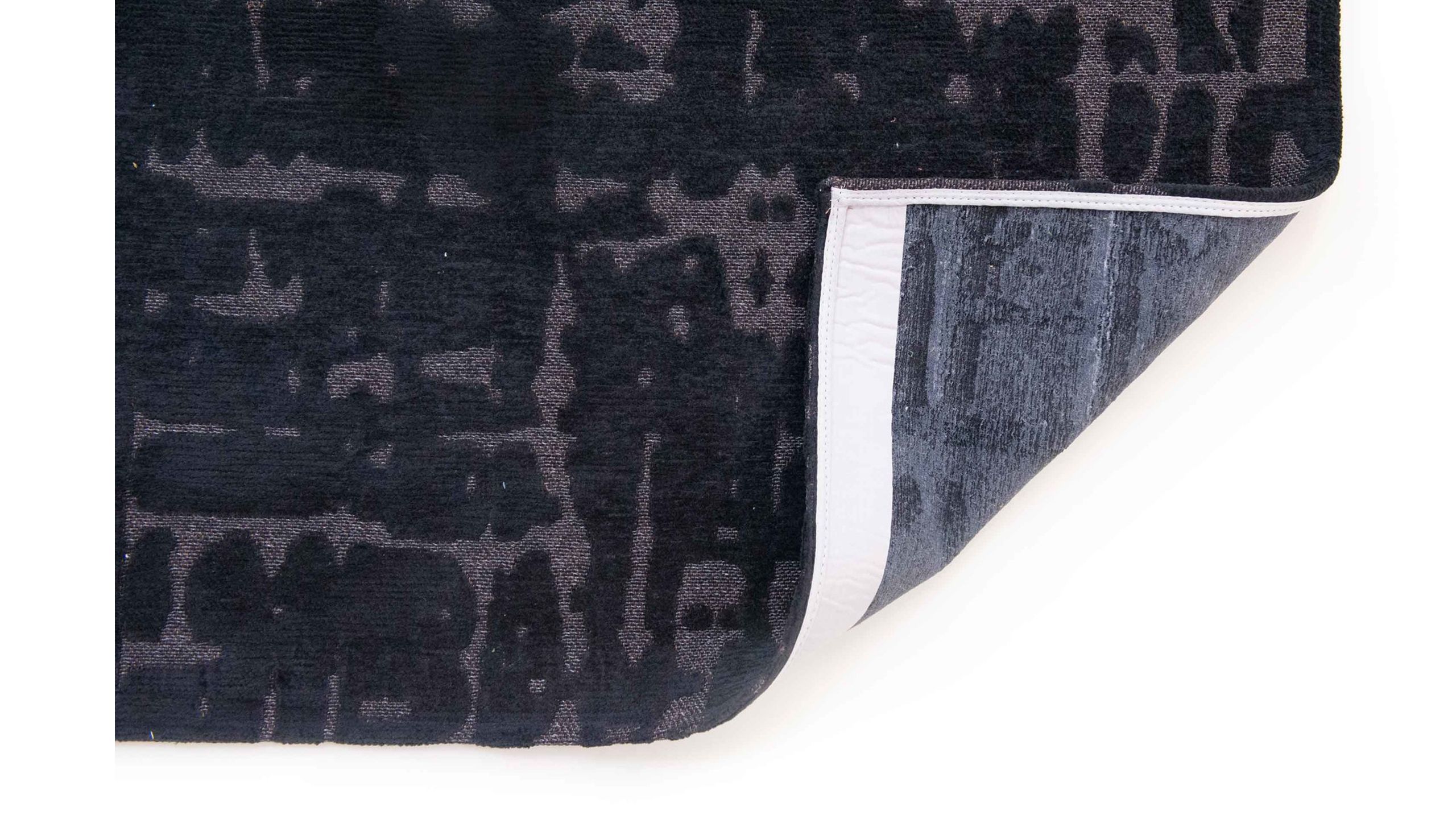 Vloerkleed Black Water 9200 Baobab  | Louis de Poortere