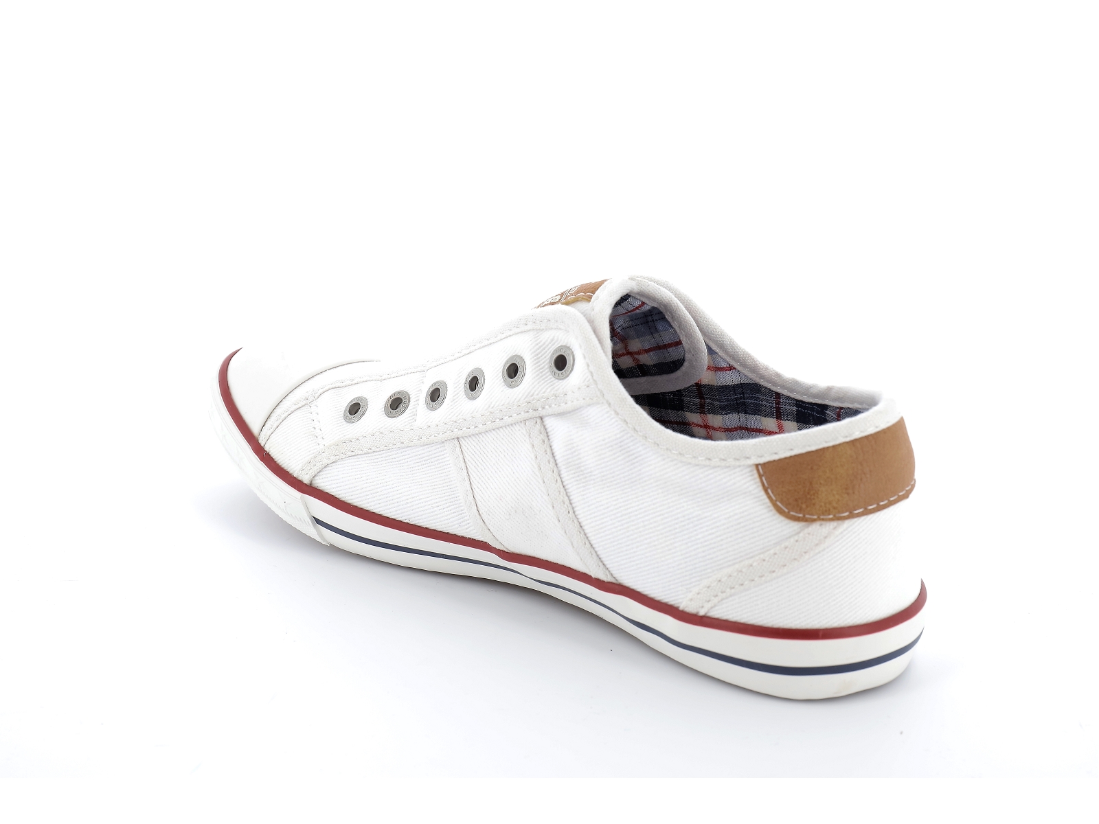 Mustang-4058-401 Textile Blanc