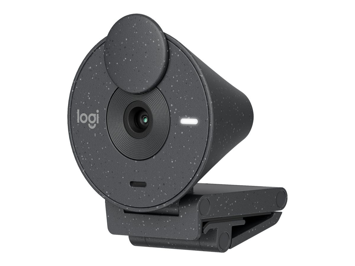 Logitech - Brio 300 Full HD webcam, Graphite