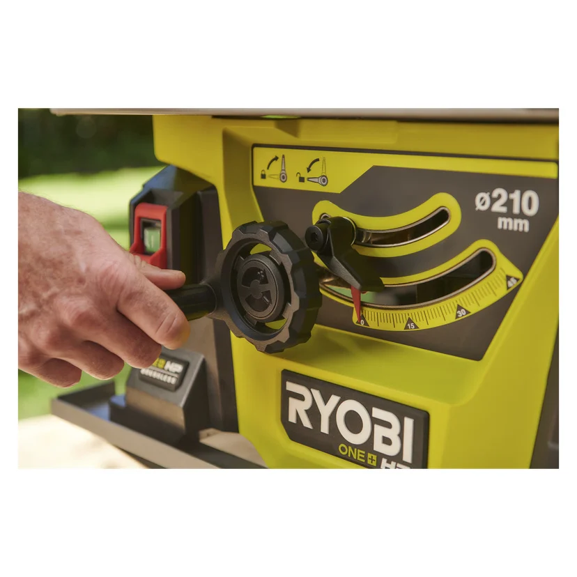 Batteridrevet bordsag 18 V Ø210 mm