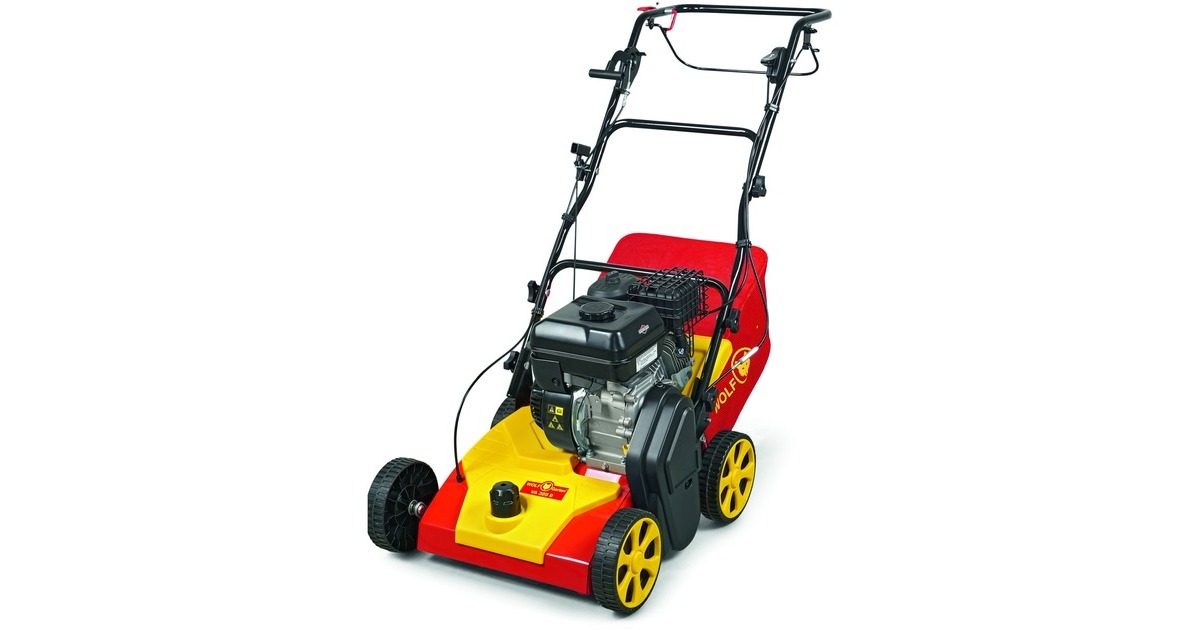 WOLF-GartenBenzine Verticuteermachine VA 389 B verticuteerder  (Rood/geel, 38cm)