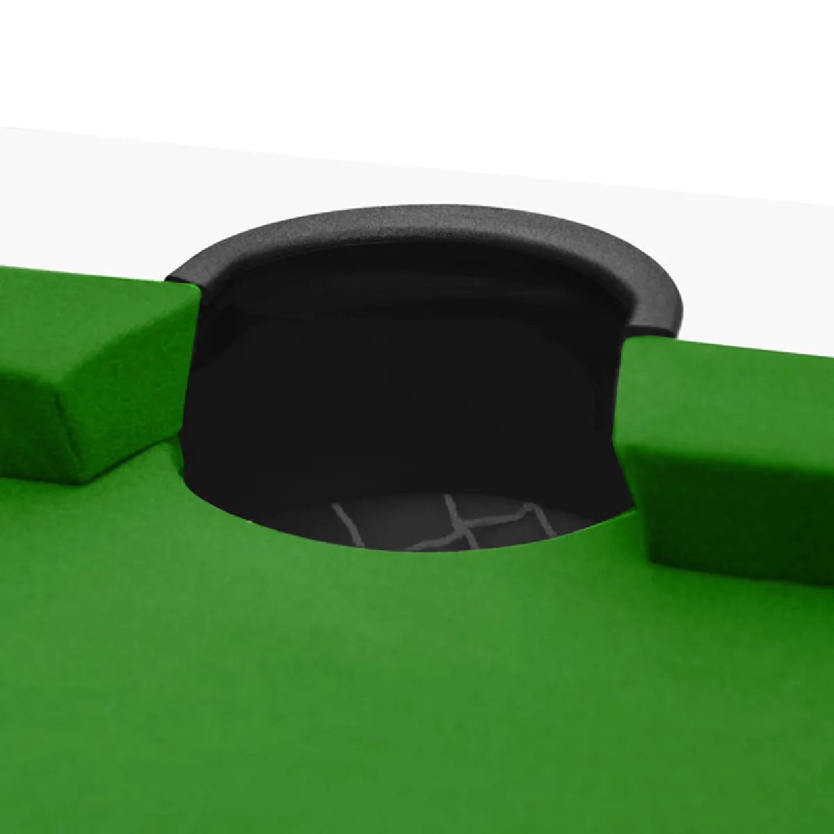Rendez Vous Deco Table de Billard Eddie - Blanc