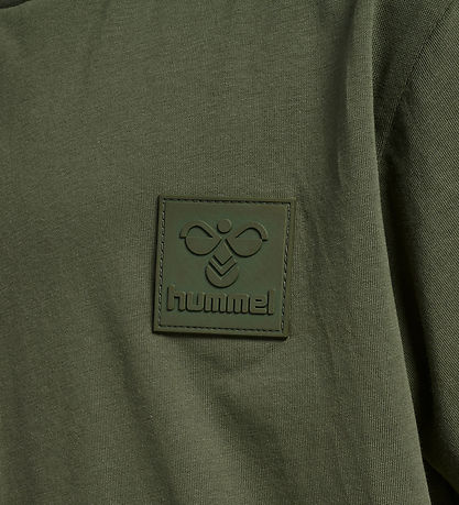 Hummel T-Shirt - hmlClean - Olivin