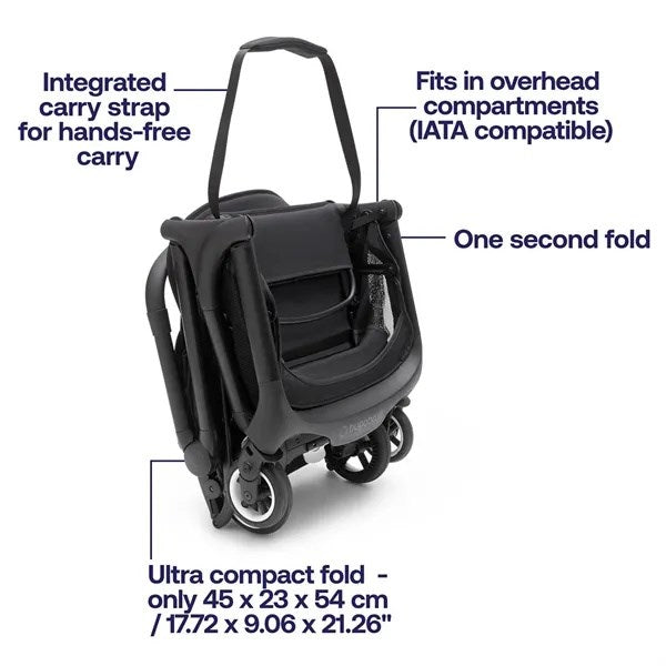Køb Bugaboo Butterfly Black/Desert Taupe