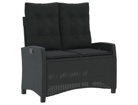 LES TENDANCES - Salon extérieur Salon de jardin-noir-4 places-57x66x93-451215