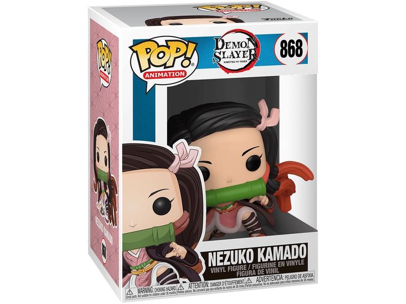 Funko Figur Nezuko Kamado (868) Sammelfigur aus dem Demon Slayer-Universum